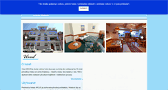 Desktop Screenshot of hotelarcus.sk